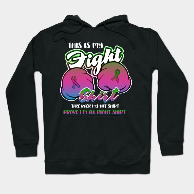 metastatic breast cancer this is my fight shirt Hoodie by TeesCircle